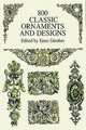 800 Classic Ornaments and Designs, Ernst Gunther 