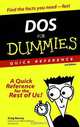 DOS For Dummies® Quick Reference, Greg Harvey 