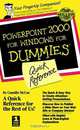 PowerPoint® 2000 For Windows® For Dummies®, Camille McCue 
