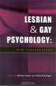 Lesbian and Gay Psychology, Adrian Coyle 