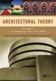 Architectural Theory, Harry Francis Mallgrave 