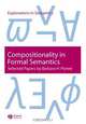 Compositionality in Formal Semantics, Barbara H. Partee 