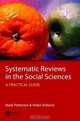 Systematic Reviews in the Social Sciences, Mark Petticrew 