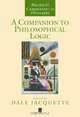 A Companion to Philosophical Logic, Dale Jacquette 