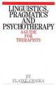 Linguistics, Pragmatics and Psychotherapy, Elaine Chaika 