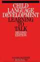 Child Language Development, Sandra Bochner 