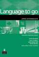 Language to Go: Upper Intermediate Teachers Resource Book (Language to Go), David Newbold 