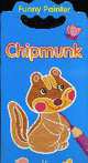 Книжка раскраска Funny Painter:Бурундук(синяя) - (Книжки-раскраски Funny Painter) (Вырубка), Коваль Н. 