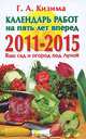 Календарь работ на пять лет вперед. 2011-2015. Ваш сад и огород под Луной, Г. А. Кизима 
