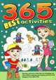 Большая книга для творчества:365 best activities №1(зеленая) - (Большая книга раскрасок '365 BEST activities'), Коваль Н. 