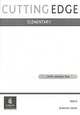 Cutting Edge Elementary: With Answer Key: Tests Frances Eales, F. Eales 