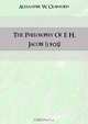 The philosophy of F. H. Jacobi, Alexander W. Crawford 
