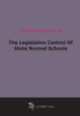 The Legislative Control Of State Normal Schools (1921), 