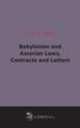 Babylonian and Assyrian Laws, Contracts and Letters, 
