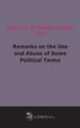 Remarks on the Use and Abuse of Some Political Terms, George Cornewall Lewis 