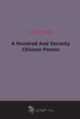 A Hundred And Seventy Chinese Poems, 