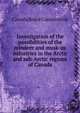 Investigation of the possibilities of the reindeer and musk-ox industries in the Arctic and sub-Arctic regions of Canada, Canada Royal Commission 