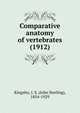 Comparative anatomy of vertebrates (1912), Kingsley, J. S. (John Sterling), 1854-1929 