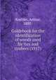 Guidebook for the identification of woods used for ties and timbers (1917), Koehler, Arthur, 1885- 