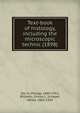Text-book of histology, including the microscopic technic (1898), Billstein, Emma L,Schaper, Alfred, 1863-1905 