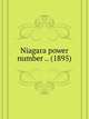 Niagara power number .. (1895), 