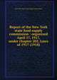 Report of the New York state food supply commission : organized April 17, 1917, under chapter 205, Laws of 1917 (1918), New York State Food Supply Commission 