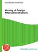 Ministry of Foreign Affairs (Soviet Union), Jesse Russell,Ronald Cohn 