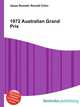 1972 Australian Grand Prix, Jesse Russell,Ronald Cohn 