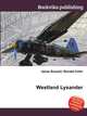 Westland Lysander, Jesse Russell,Ronald Cohn 