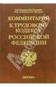 Комментарий к Трудовому кодексу Российской Федерации, Глазырин Виктор, Надвикова Валентина Васильевна 