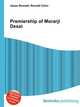 Premiership of Morarji Desai, Jesse Russell,Ronald Cohn 
