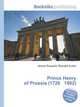 Prince Henry of Prussia (1726 1802), Jesse Russell,Ronald Cohn 