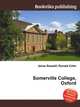 Somerville College, Oxford, Jesse Russell,Ronald Cohn 