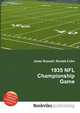 1935 NFL Championship Game, Jesse Russell,Ronald Cohn 