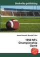 1950 NFL Championship Game, Jesse Russell,Ronald Cohn 