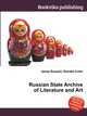 Russian State Archive of Literature and Art, Jesse Russell,Ronald Cohn 