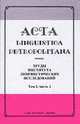 Acta linguistica petropolitana. Труды Института лингвистических исследований. (комплект из 2 книг), Десницкая Агния Васильевна, Блок Георгий Петрович, Бондаренко Николай Александрович, Вульфф Надежда Владимировна 