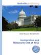Immigration and Nationality Act of 1952, Jesse Russell,Ronald Cohn 
