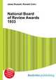 National Board of Review Awards 1933, Jesse Russell,Ronald Cohn 