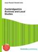 Cambridgeshire Archives and Local Studies, Jesse Russell,Ronald Cohn 