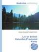 List of British Columbia Provincial Parks, Jesse Russell,Ronald Cohn 