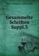 Gesammelte Schriften Suppl.3, Walter Benjamin (1892-1940) 