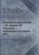 Susannens geheimnis = (Il segreto di Susanna) : Intermezzo in einem Akt, Wolf-Ferrari, Ermanno, 1876-1948,Golisciani, Enrico, 1848-1918. lbt 
