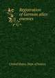 Registration of German alien enemies, United States. Dept. of justice 