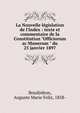 La Nouvelle l?gislation de l'Index : texte et commentaire de la Constitution "Officiorum ac Munerum " du 25 janvier 1897, Boudinhon, Auguste Marie Felix, 1858- 