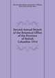 Second Annual Report of the Botanical Office of the Province of British Columbia-1914, John Davidson,Botany John,Niall A. Williams, Niall Andrew Erskine-Shaw 