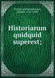 Historiarum quidquid superest;, Polybius,Schweigh?user, Johann, 1742-1830 