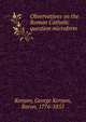 Observations on the Roman Catholic question microform, Kenyon, George Kenyon, Baron, 1776-1855 