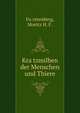 Die Kra?tzmilben der Menschen und Thiere, Fu?rstenberg, Moritz H. F. 