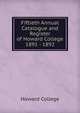 Fiftieth Annual Catalogue and Register of Howard College 1891 - 1892, Howard College 